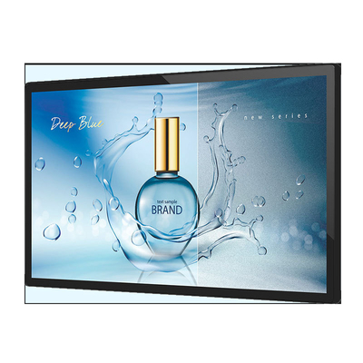 Pantalla de publicidad interior de 43 55 pulgadas HD Pantalla LCD de montaje de pared Pantalla táctil Android