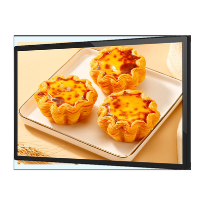 Pantalla de publicidad LCD de 55 pulgadas para tiendas interiores con panel táctil inteligente Android