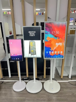 VETO Televisión inteligente portátil Android 12 inalámbrica móvil con batería incorporada Display inteligente interactivo