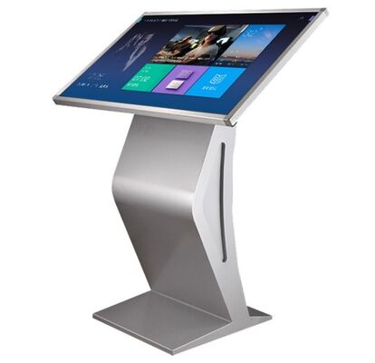 Calidad Quiosco interactivo de resolución 4K con 10 puntos IR Touch y 60000 horas de vida útil de señalización digital fábrica
