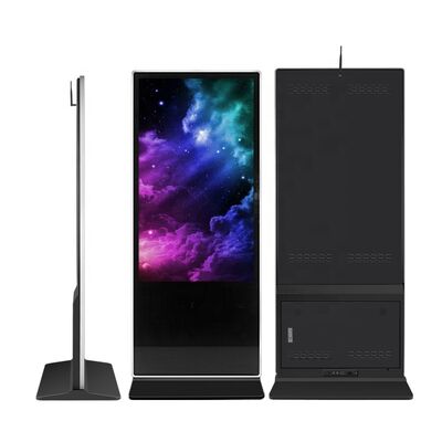Calidad VETO 43 49 55 Inch Digital Signage de pie en el suelo con resolución 1920 * 1080 Android OS Touch Screen Kiosk y 60000 horas de vida útil fábrica