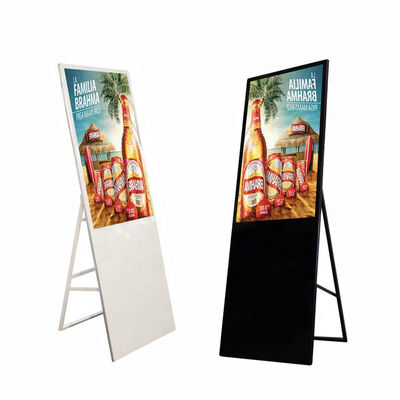 Calidad VETO Pantalla de póster digital LCD HD para interiores de 32 a 55 pulgadas con brillo de 350 nits y resolución de 1920 x 1080 para tiendas minoristas y centros comerciales fábrica