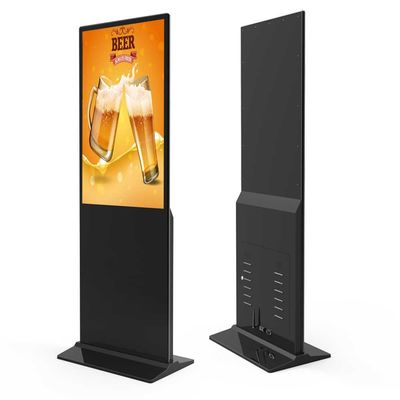 Tótem LCD de señalización digital de pie Android de 43 pulgadas, compatible con Wifi y USB
