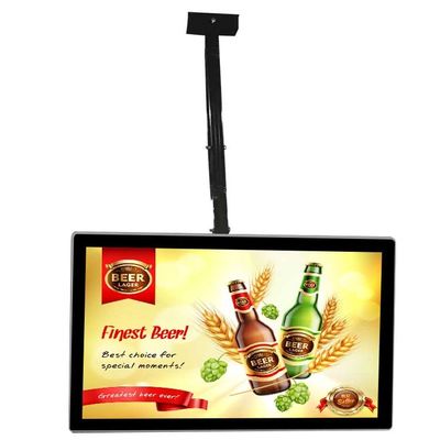 VETO Ventas calientes HD LCD Tablero de menú pantalla publicitaria colgante de pared montada para restaurante