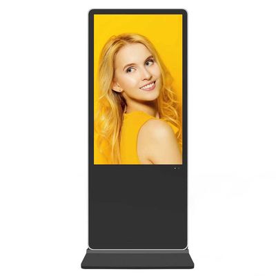 VETO Andriod Display de señalización digital de piso de 43 pulgadas de publicidad en interiores