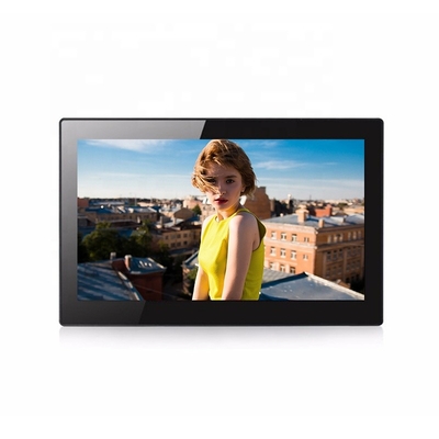 Pantalla táctil instalada en la pared de interiores Android Display digital de publicidad 10.1 13.3 15.6 18.5 pulgadas